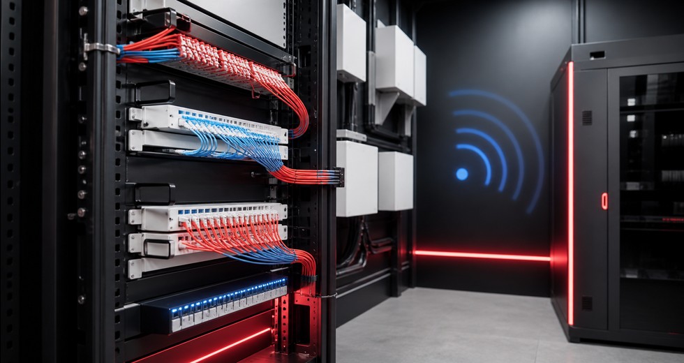 Infraestrutura técnica em fibra óptica para condomínios
